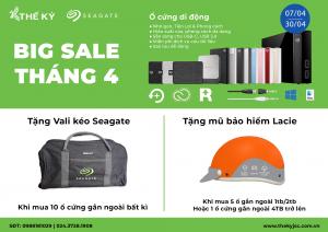 SEAGATE - BIG SALE THÁNG 4